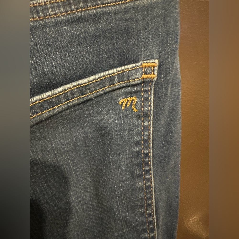 Madewell Curvy High Rise Blue Jeans Size 29 - Picture 7 of 8